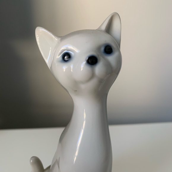 Vintage Porcelain Otagiri Cat Figurine - Picture 7 of 7